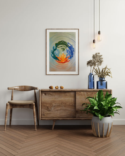 The Circle - Giclée print