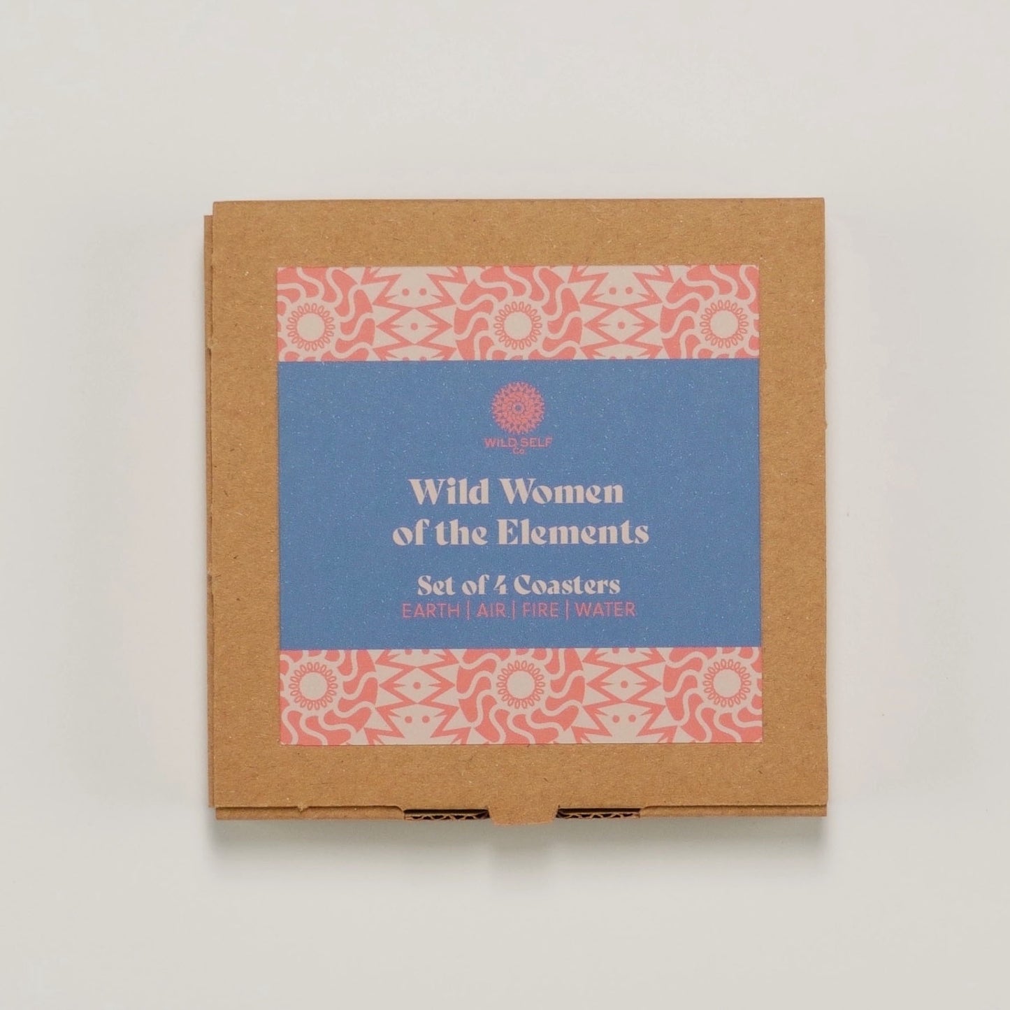 Wild Women of the Elements - Set of 4 coasters