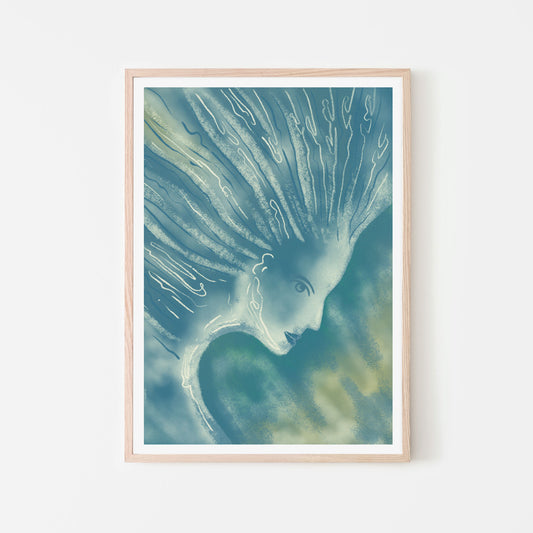 Wild Women of the Elements - Air - Print