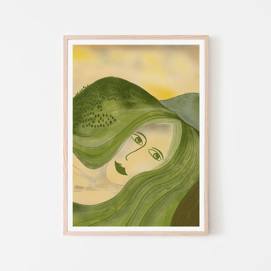 Wild Women of the Elements - Earth - Print