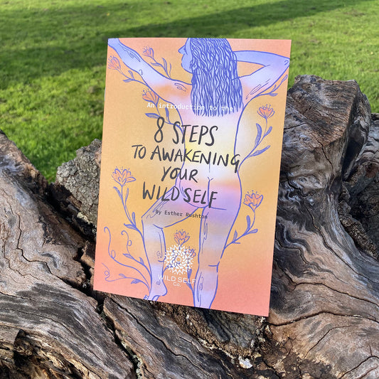 An Introduction to the 8 Steps to Awakening the Wild Self - Zine style guidebook